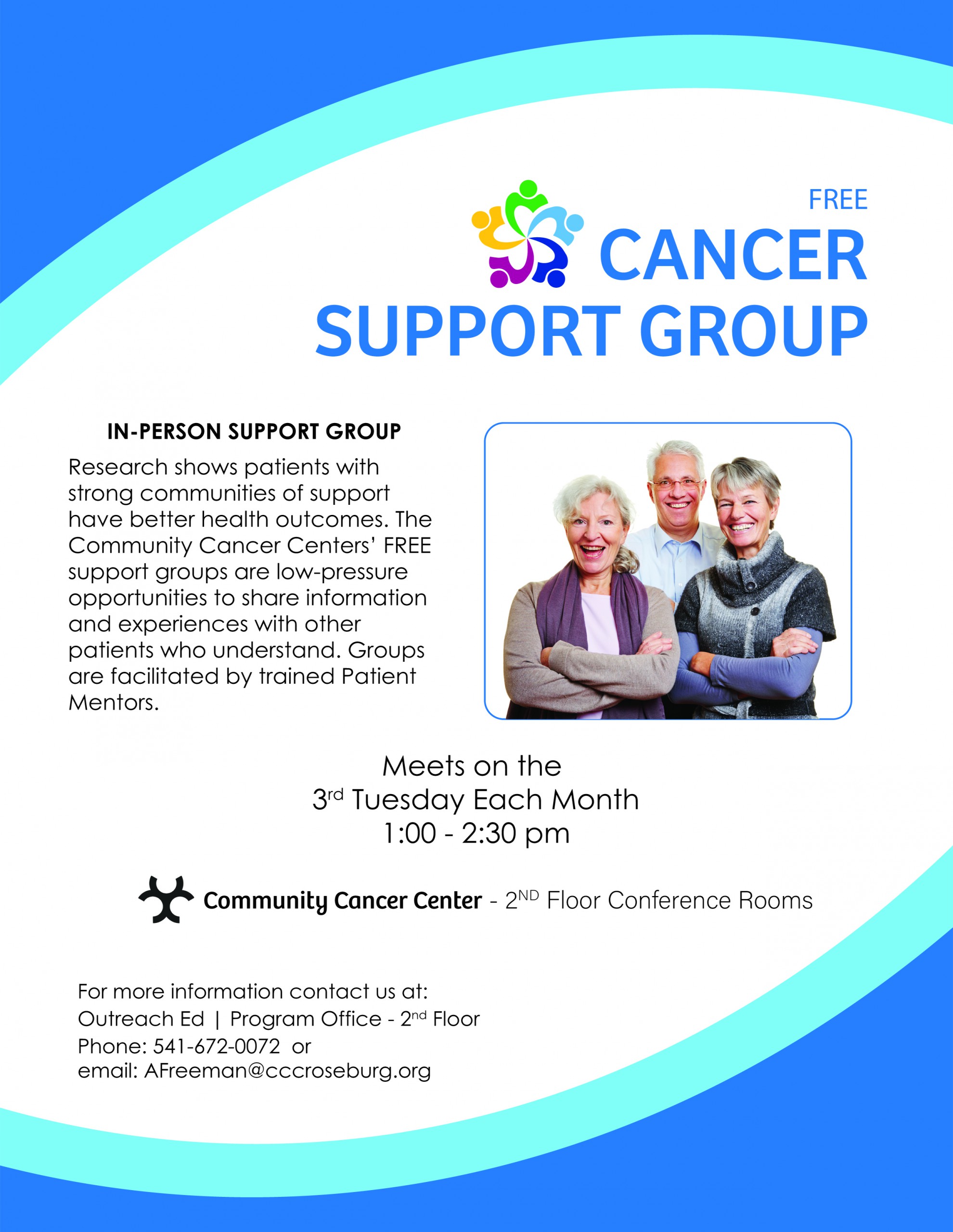 Cancer Support Group (Oct 18th)