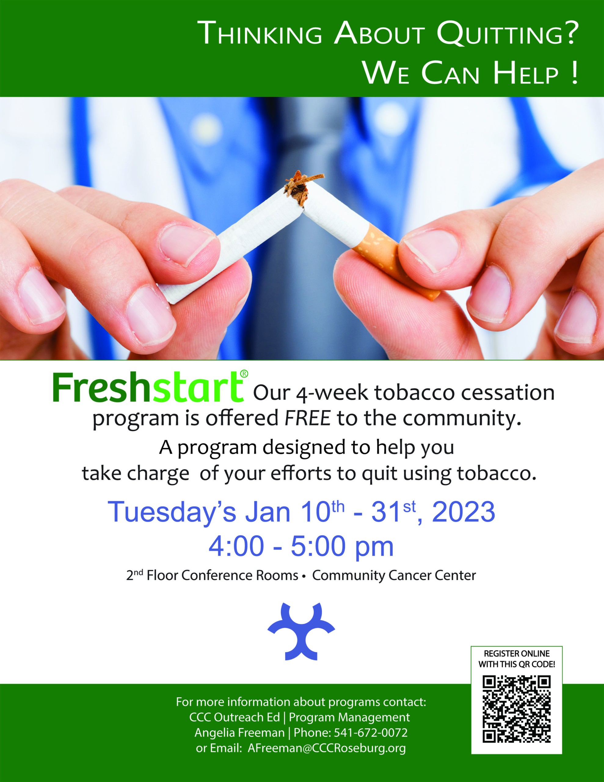 Fresh Start Stop Smoking 4-Week Class